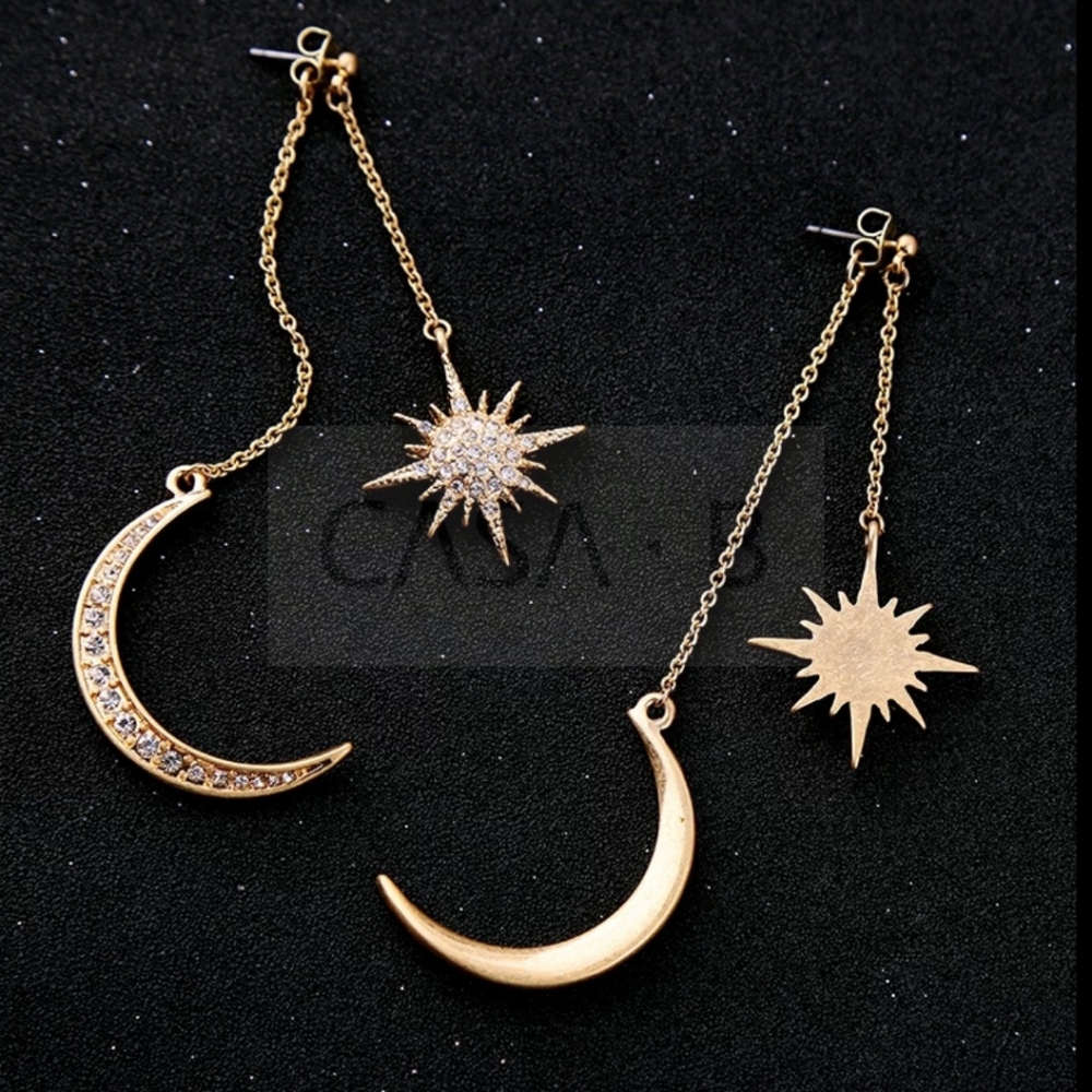 SOLD OUT💔CASA B | Stellar Drop Earrings - Picture 5 of 6